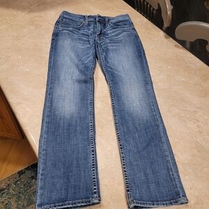 BKE Straight Leg Blue Jeans